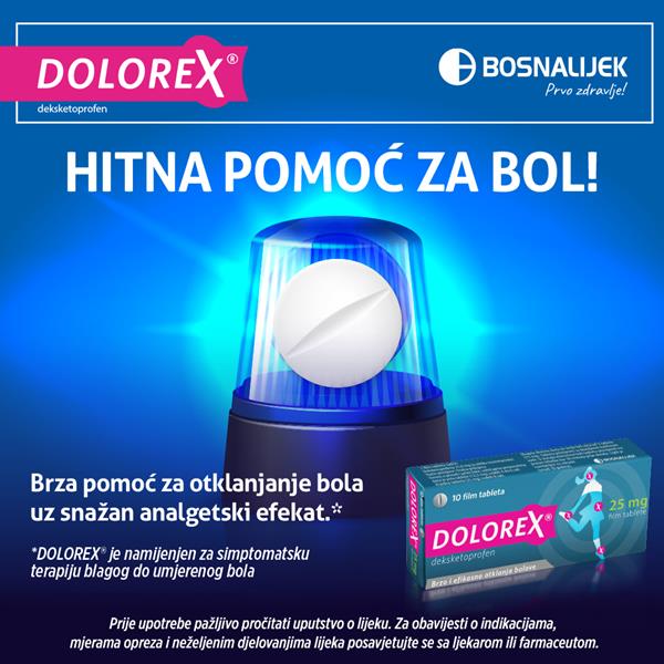 Dolorex - Hitna pomoć za bol!