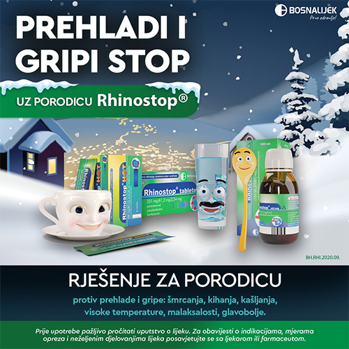 Rhinostop - Prehladi i gripi STOP